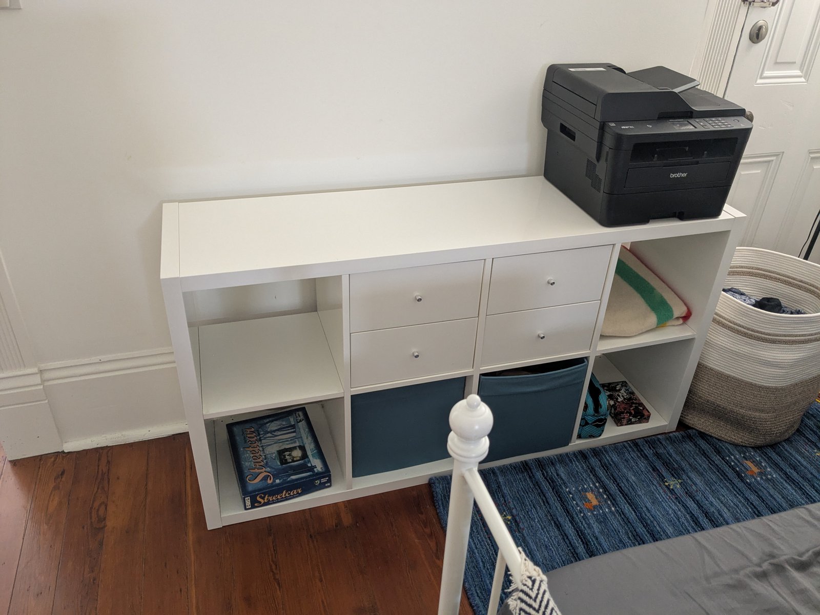 IKEA cube storage / TV stand