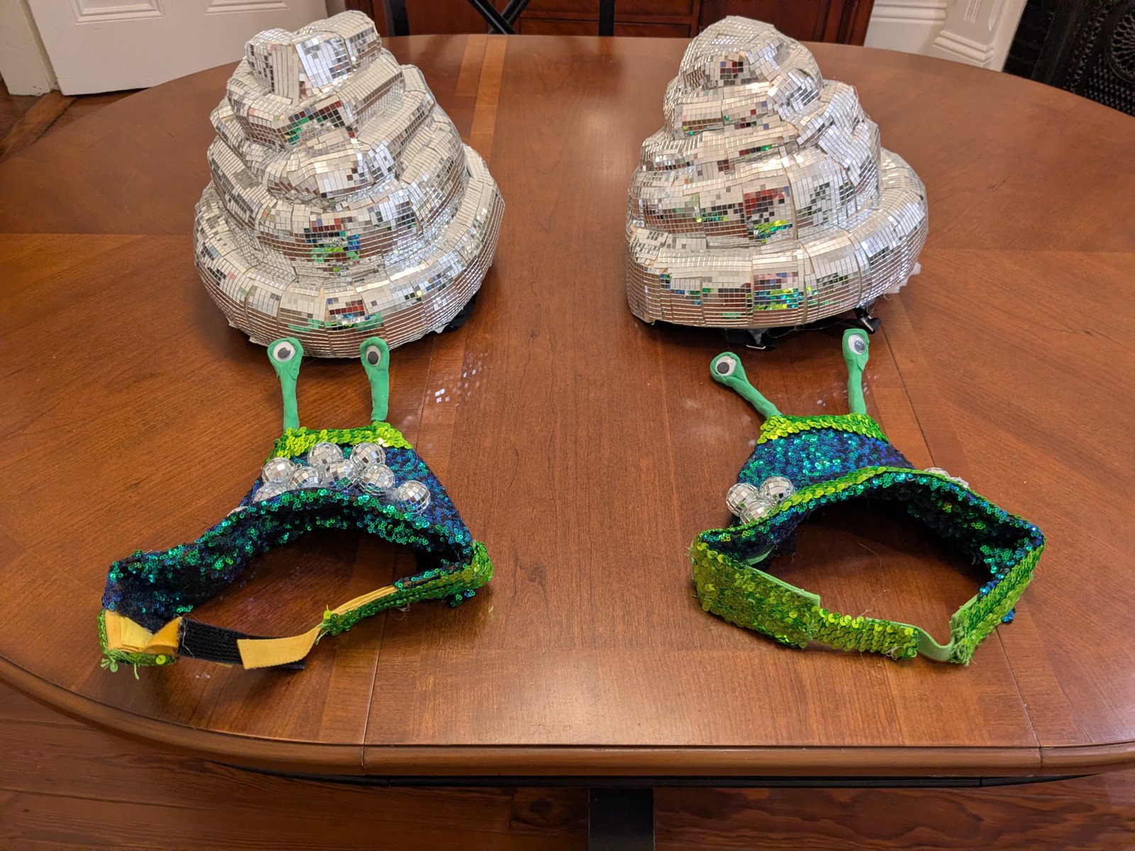 Mardi Gras costumes (handmade)