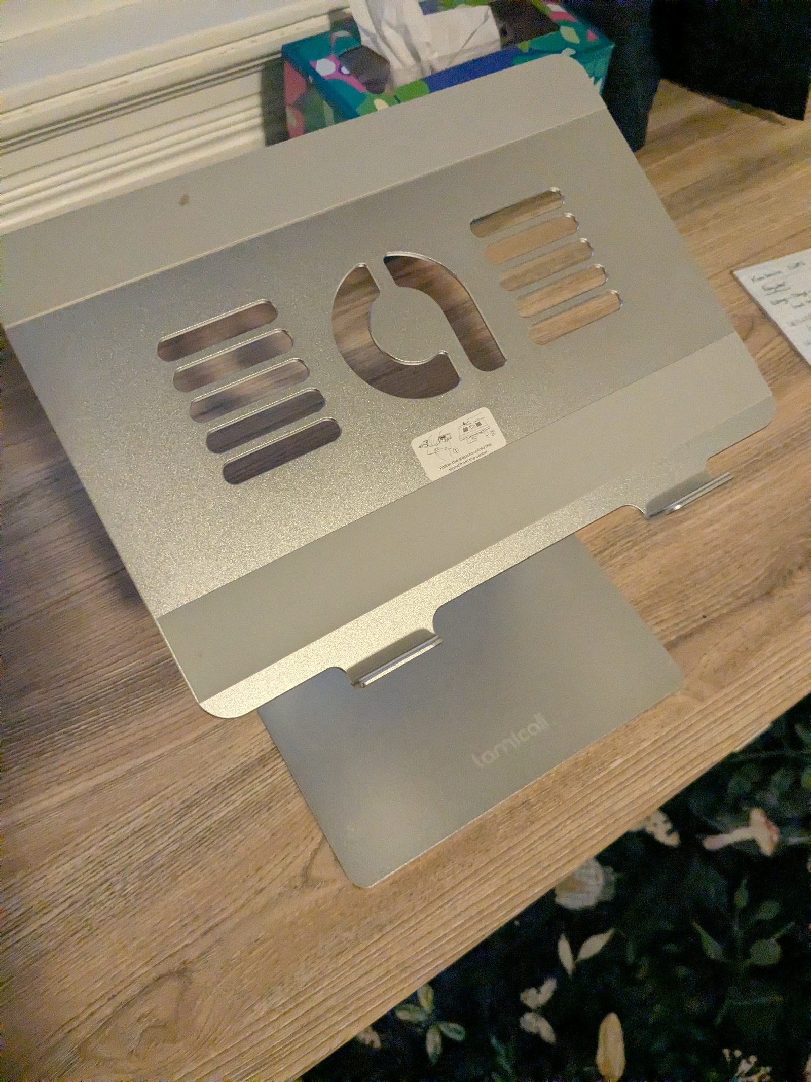 Office bits — corkboard & monitor stand